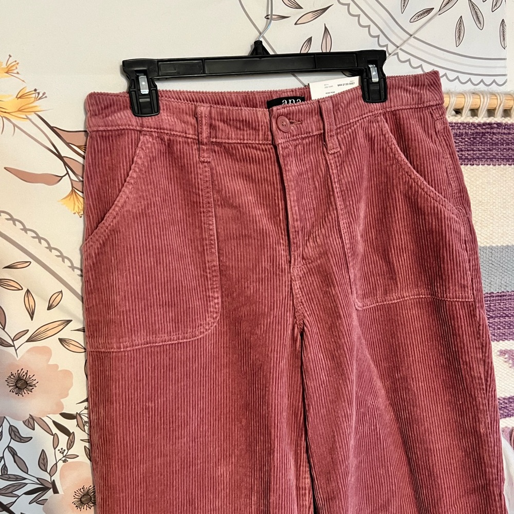 NWT a.n.a wide leg corduroy pants